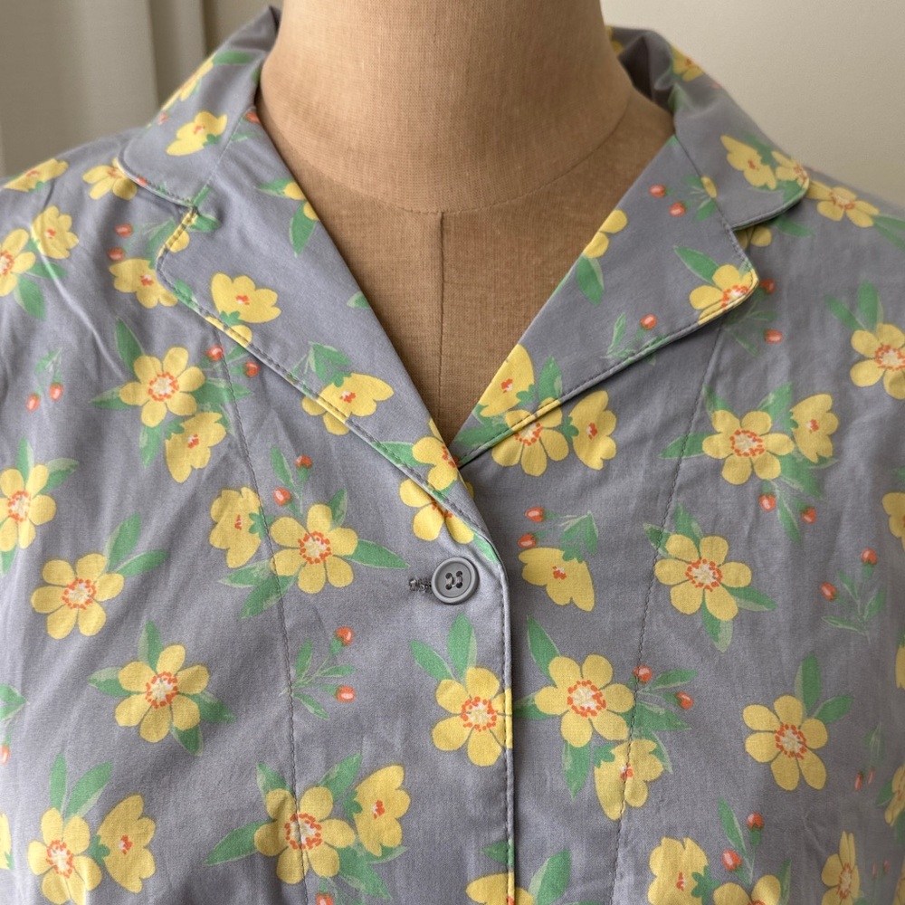 NWT Uniqlo floral pajama top. L.